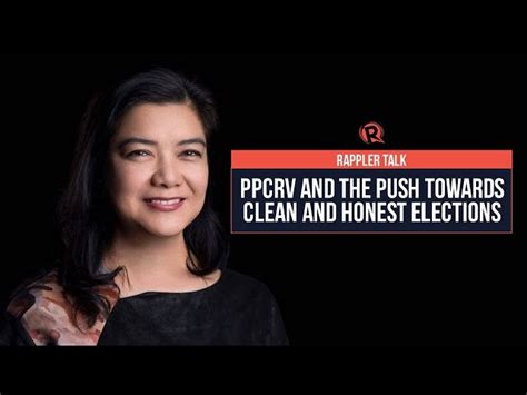Rappler Talk: PPCRV and the push towards clean and honest .